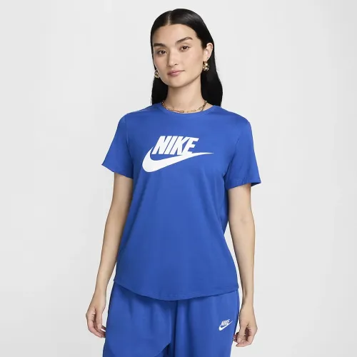 Nike Sportswear Essentials жіноча Logo футболка блакитний