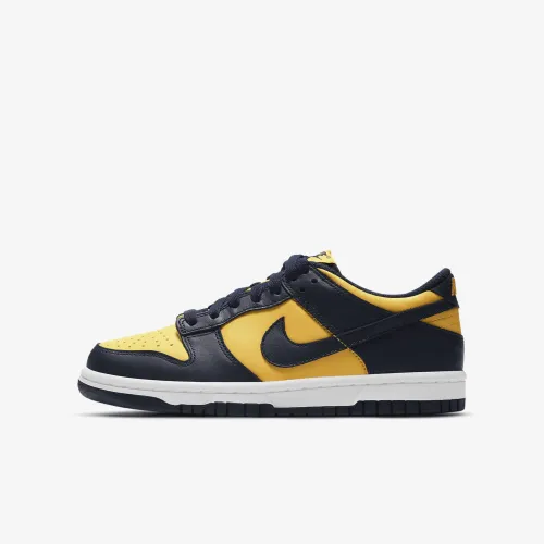 Nike Dunk Low Big дитячі Кросівки Yellow