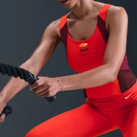 Nike One женская Dri-FIT Tank Top цвет красный