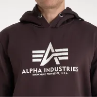 Кофта/футболка Alpha Industries Basic Hoody 178312696 - коричнева