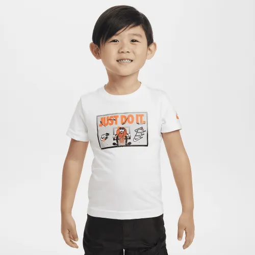 Nike Toddler Bball Just Do It футболка цвет белый