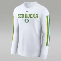 Oregon Ducks Local Spirit Slogan чоловічі Nike College Long-Sleeve футболка колір білий