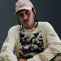 Nike ACG чоловічі Long-Sleeve футболка колір коричневий