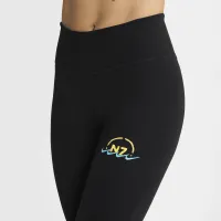 Nike One N7 жіноча Mid-Rise Full-Length лосіни колір чорний