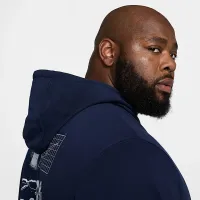 Nike Club чоловічі French Terry Толстовка з капюшоном блакитний