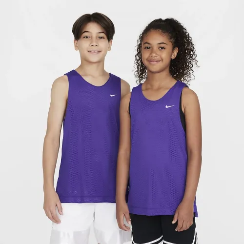 Nike Big дитячі Dri-FIT Reversible Jersey колір фіолетовий