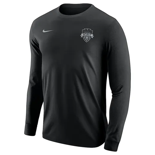 Washington Spirit чоловічі Nike Soccer Long-Sleeve футболка колір чорний