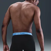 Nike Dri-FIT Essential хлопковыеStretch мужские трусы (3 пары) синий