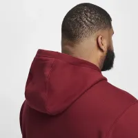 Nike Sportswear Club Fleece Pullover Толстовка з капюшоном колір червоний