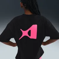 Nike A'ja Wilson Big дитячі (Girls') оверсайз футболка колір чорний