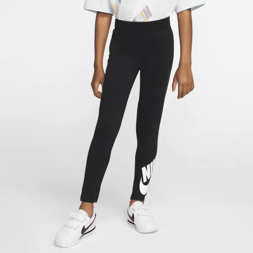 Nike Sportswear Leg-A-See Little детские лосины цвет черный