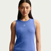 Nike Sportswear жіноча Tight Ribbed Tank Top блакитний