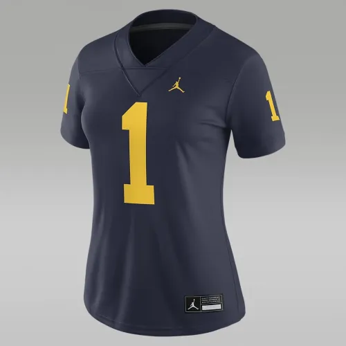 Nike Michigan Wolverines Women’s Jordan Dri-FIT College Game Jersey блакитний