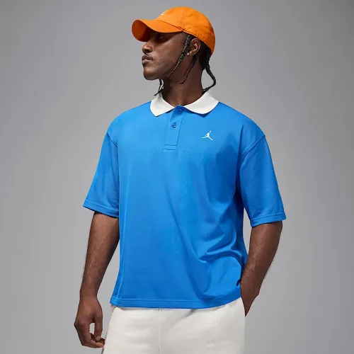 Nike Jordan Brooklyn чоловічі Polo блакитний