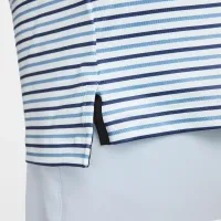 Nike Tour чоловічі Dri-FIT Striped для гольфу Polo блакитний