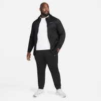 Nike Therma мужские Full-Zip тренировочные Толстовка с капюшоном цвет черный