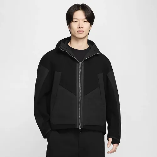 Nike Every Stitch Consideколір червоний чоловічі Work Куртка Shell колір чорний