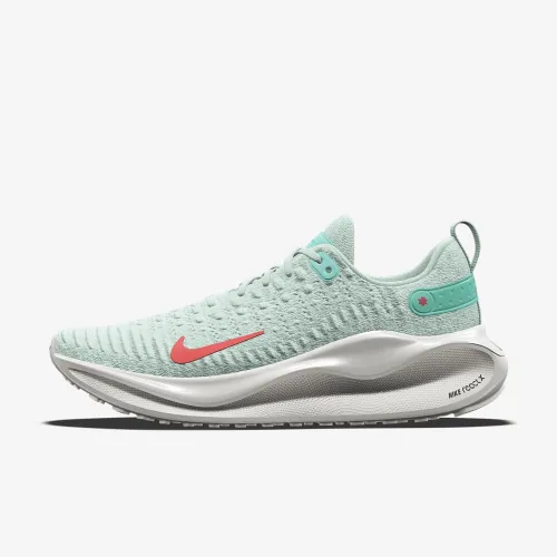 Nike InfinityRN 4 By You Custom женская Road Running Кроссовки цвет зеленый