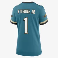 Travis Etienne Jr. Jacksonville Jaguars женская Nike NFL Game Football Jersey цвет зеленый
