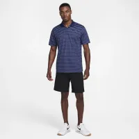Nike Dri-FIT Victory мужские Striped для гольфа Polo синий