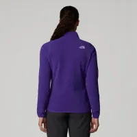 Кофта/футболка The North Face 100 Glacier 1/4 Zip Fleece 0A855MNL41 - фіолетова