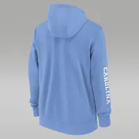 North Carolina Tar Heels Sideline Team Issue мужские Nike College Full-Zip Толстовка с капюшоном синий