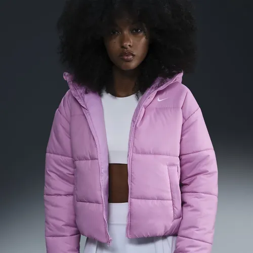 Nike Sportswear Classic Puffer жіноча Therma-FIT Loose Hooded Куртка Pink