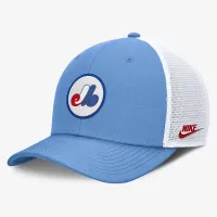Montreal Expos Cooperstown Rise чоловічі Nike Dri-FIT MLB Trucker Adjustable Hat блакитний
