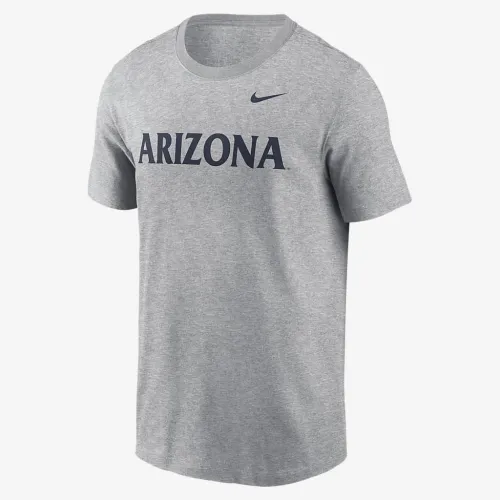 Arizona Wildcats Primetime Wordmark мужские Nike College футболка цвет серый