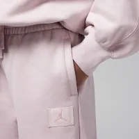 Nike Jordan Flight Essentials Big дитячі Open Hem Pants Pink