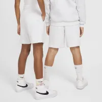 Nike Sportswear Club Fleece Big дитячі French Terry шорти колір коричневий