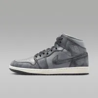 Nike Air Jordan 1 Mid SE жіноча Кросівки колір сірий