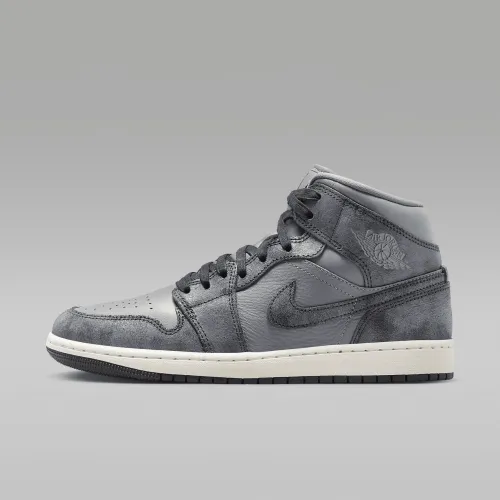 Nike Air Jordan 1 Mid SE жіноча Кросівки колір сірий