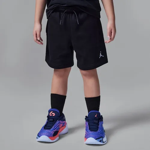 Nike Jordan Brooklyn Fleece Essentials Little дитячі шорти колір чорний
