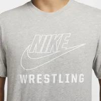 Nike Swoosh чоловічі Wrestling футболка колір сірий