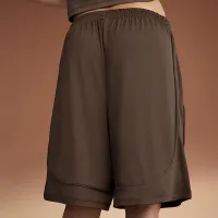 NikeSKIMS Airy женская Relaxed шорты цвет коричневый