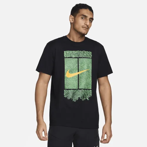 NikeCourt чоловічі Tennis футболка колір чорний