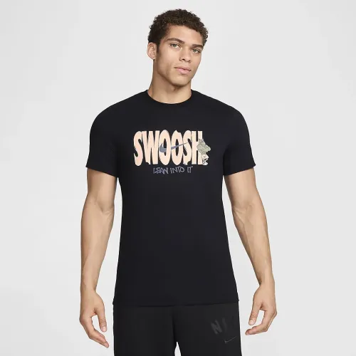Nike мужские Dri-FIT Fitness футболка цвет черный