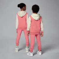 Nike Jordan MJ Brooklyn Fleece Little дитячі 2-Piece Pullover Толстовка з капюшоном комплект Pink