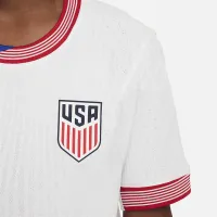 USMNT 2024 Match Home Big детские Nike Dri-FIT ADV Soccer Authentic Jersey цвет белый