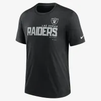 Nike Team (NFL Las Vegas Raiders) мужские футболка цвет черный