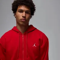 Nike Jordan Brooklyn Fleece мужские Full-zip Толстовка с капюшоном цвет красный