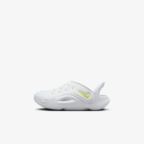 Nike Aqua Swoosh Baby/Toddler босоніжки колір білий