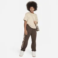 Nike Sportswear Big дитячі (Girls') футболка колір коричневий