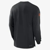 Cincinnati Bengals Sideline Player Team Issue Men’s Nike Dri-FIT Long-Sleeve Top цвет черный