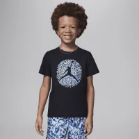 Nike Jordan Poolside Jumpman Little детские Graphic футболка цвет черный