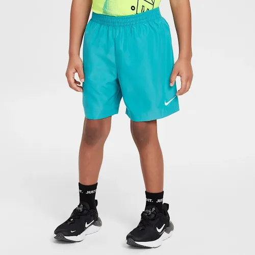 Nike Dri-FIT Little детские Icon Woven шорты цвет зеленый