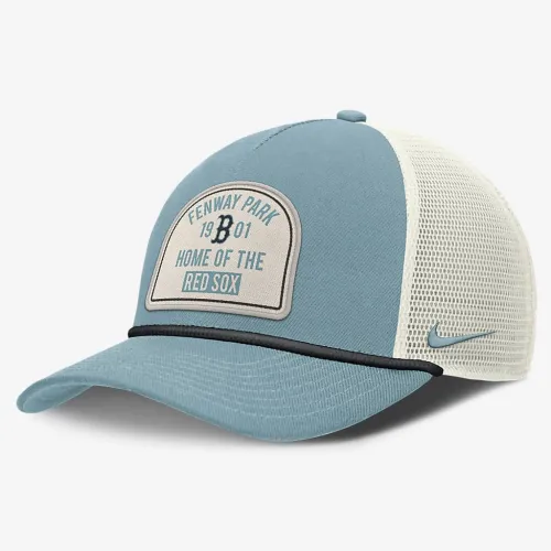 Boston колір червоний Sox Rise Tech чоловічі Nike Dri-FIT MLB Trucker Adjustable Hat блакитний