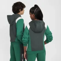 Nike Air Big детские Pullover Толстовка с капюшоном цвет зеленый