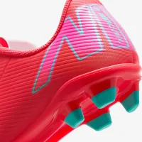 Nike Jr. Mercurial Vapor 16 Club Little/Big дитячі MG Low-Top футбольні бутси колір червоний